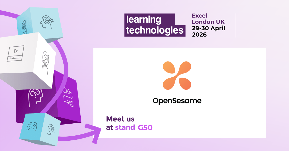 OpenSesame at Learning Technologies 2026